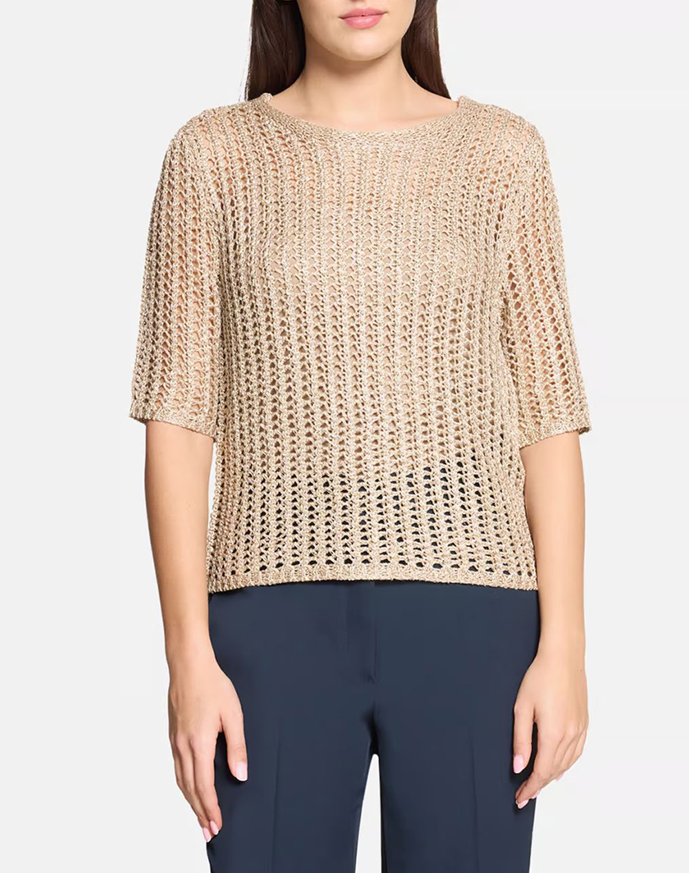 Betty Barclay Knit Γυναικα Ρουχα Μπλουζες Πλεκτα Biege Βισκοζσυνθετικο 5428/1911 7234