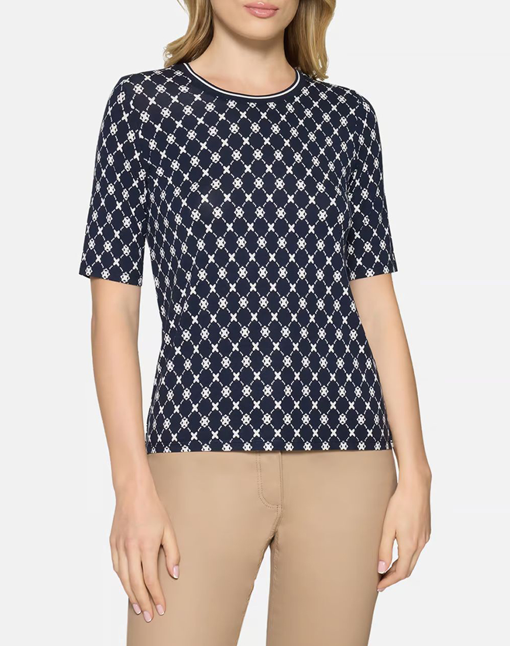 Betty Barclay Blouse Γυναικα Ρουχα Μπλουζες Τ Shirt Darkblue Βισκοζμε Ελασταν 2725/1791 8813