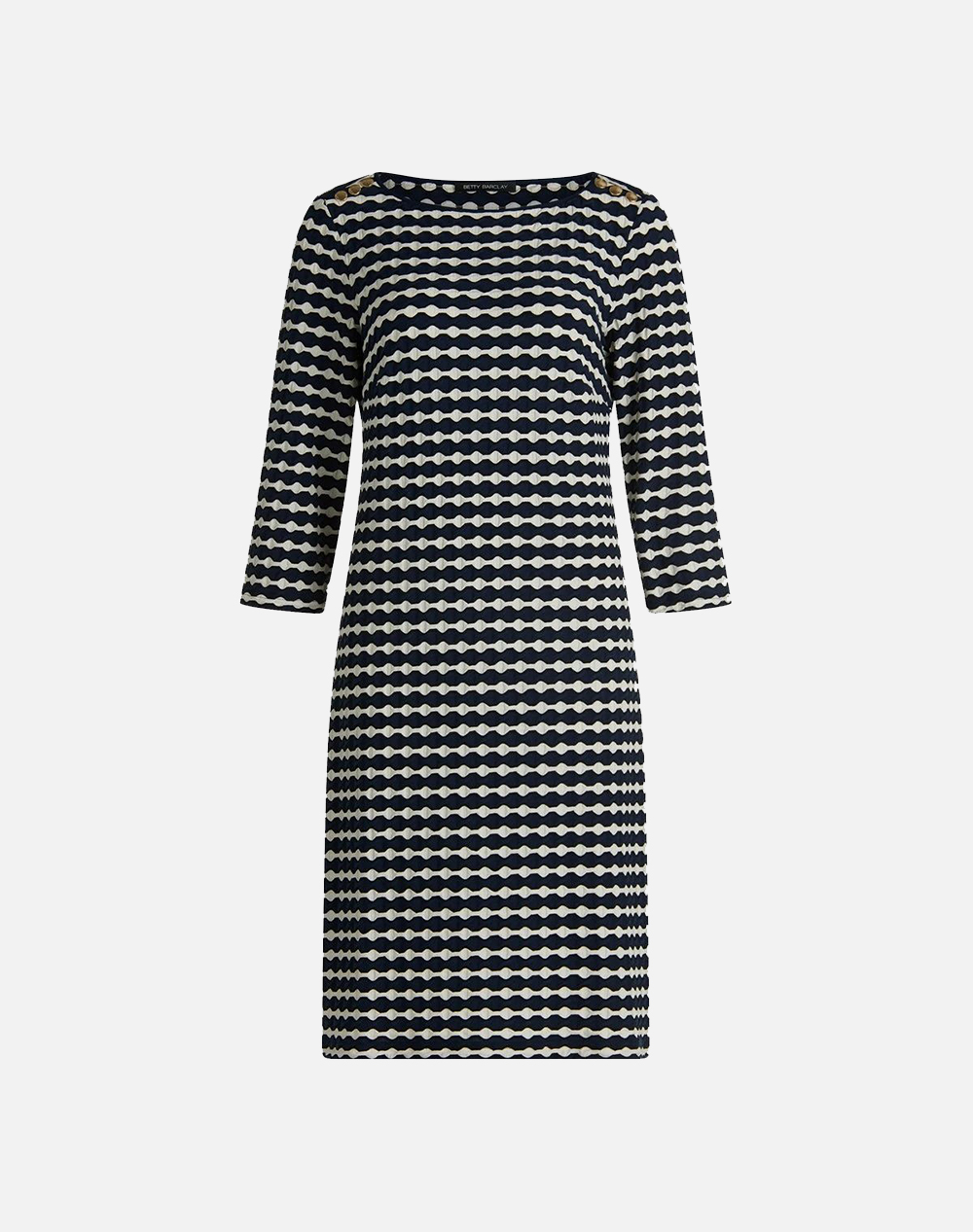 Betty Barclay Dress Γυναικα Ρουχα Φορεματα Darkblue Βισκοζμε Ελαστανσυνθετικο 1654/1179 8813