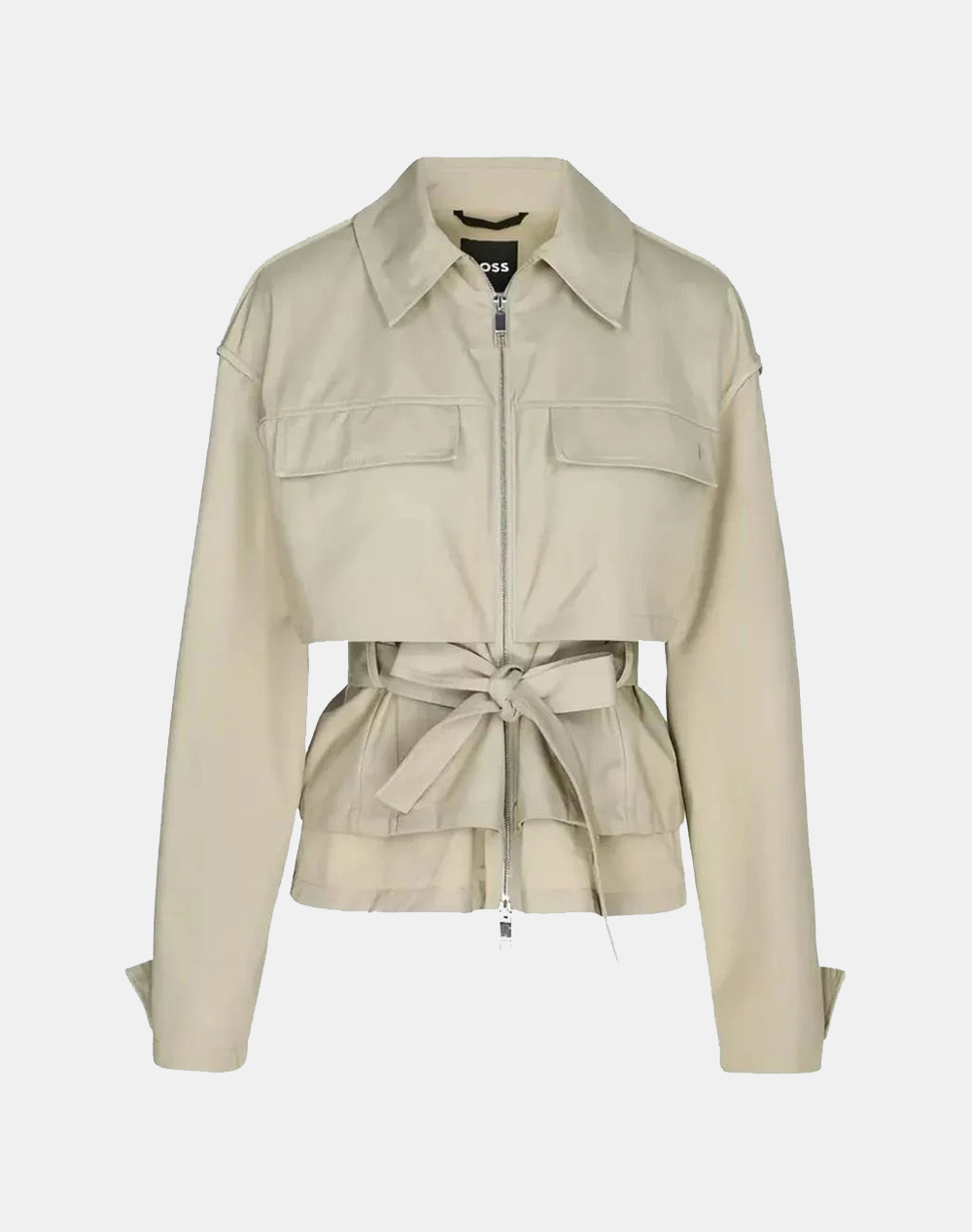 Boss Pagliero 10275977 01 Γυναικα Ρουχα Πανωφορια Σακακια Biege Συνθετικο 50551839 275 - Koolfly