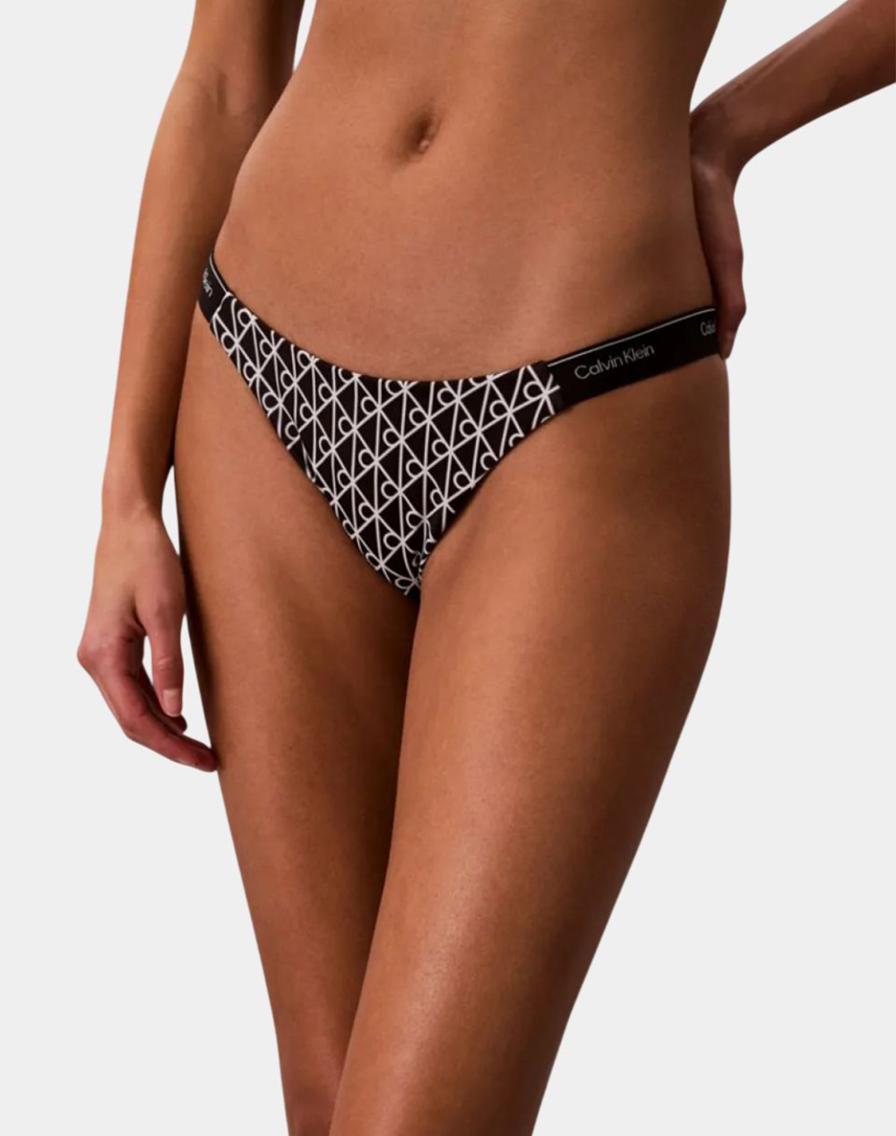 Calvin Klein Jeans Bikini Γυναικα Ρουχα Μαγιο Μαγιο Σλιπ Jetblack Με Ελαστανσυνθετικο Lv00Q61206 32N