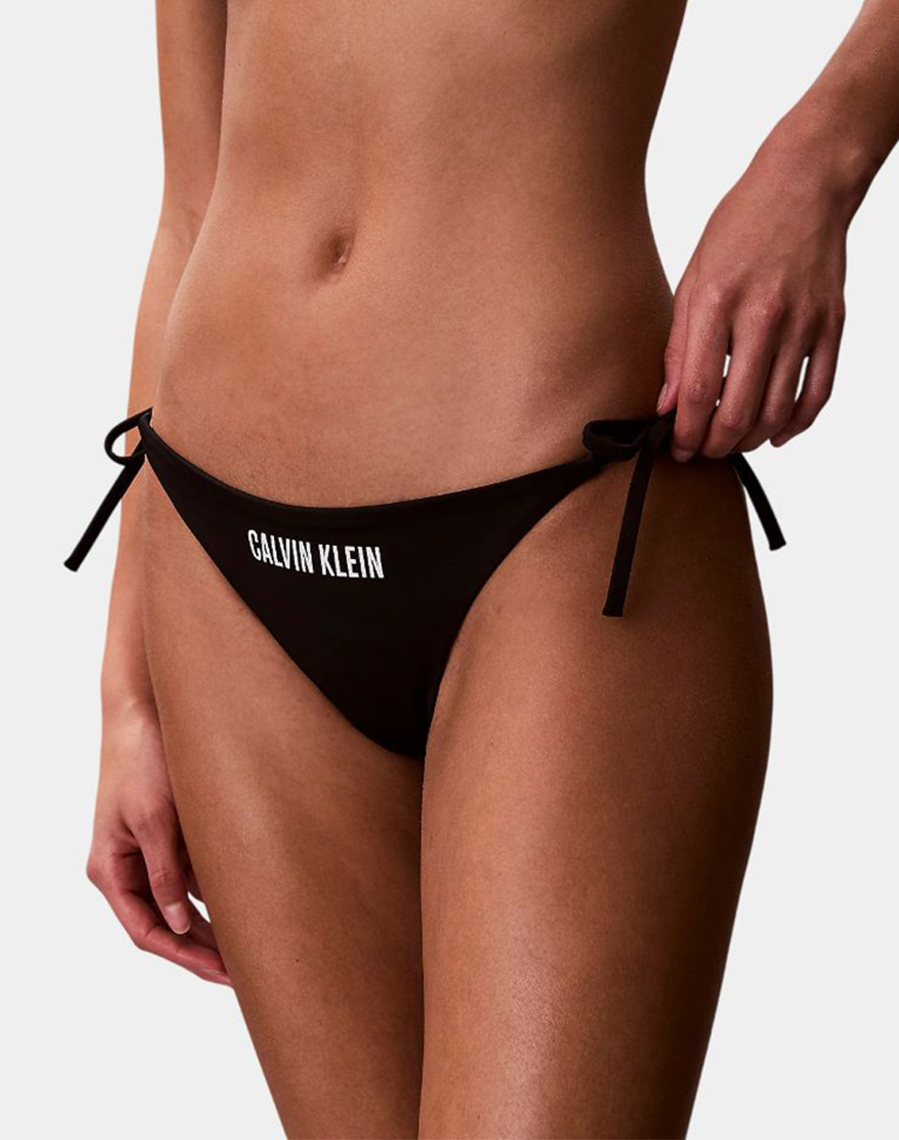 Calvin Klein Jeans Side Tie Bottom Γυναικα Ρουχα Μαγιο Μαγιο Σλιπ Black Με Ελαστανσυνθετικο Lv00Q61220 Ub1
