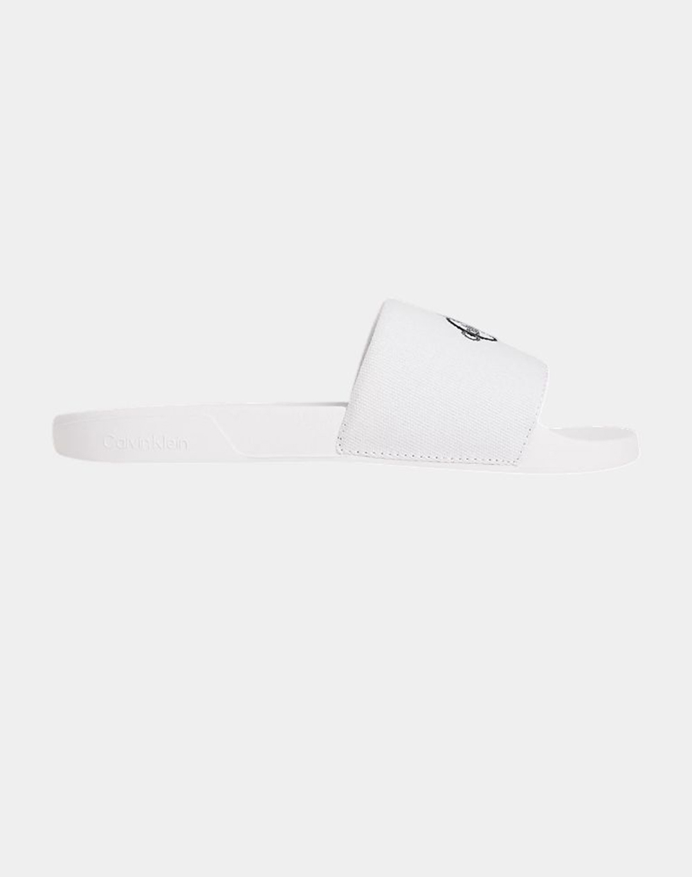 Calvin Klein Jeans Ess Slide Cv Γυναικα Παπουτσια Σαγιοναρες White Βαμβακισυνθετικουφασμα Hw0Hw02958 01W