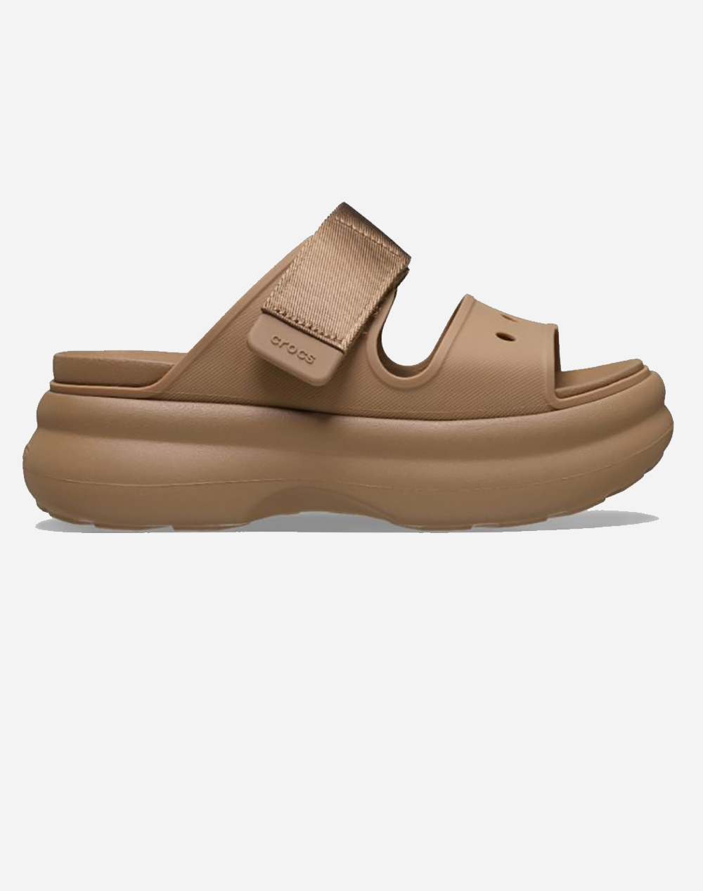 Crocs Soho Two Strap Sandal Γυναικα Παπουτσια Εσπαντριγιες/Σανδαλια Sandybrown Συνθετικο 212861 2Ey