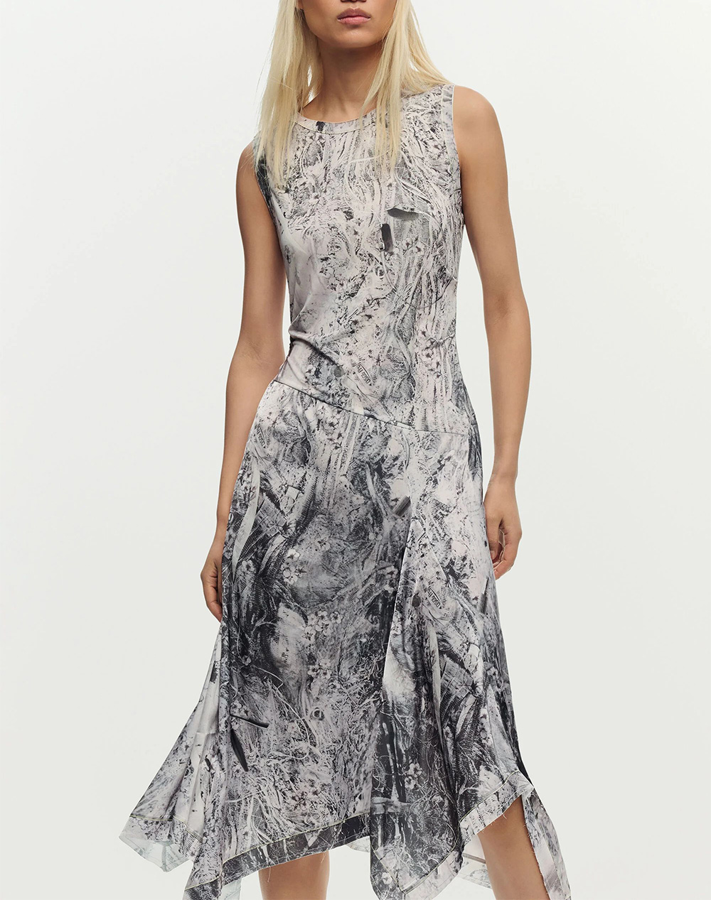 Desigual Vest_Catty Φορεμα Γυναικειο Γυναικα Ρουχα Φορεματα Gray Με Ελαστανσυνθετικο 26Swvw08 2023