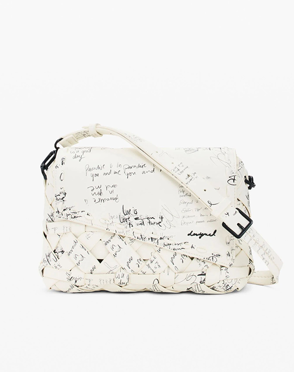 Desigual Bag_Indio Phuket Mi Τσαντα Γυναικειο Γυναικα Αξεσουαρ Τσαντες Cream Συνθετικο 26Saxpaj 1008