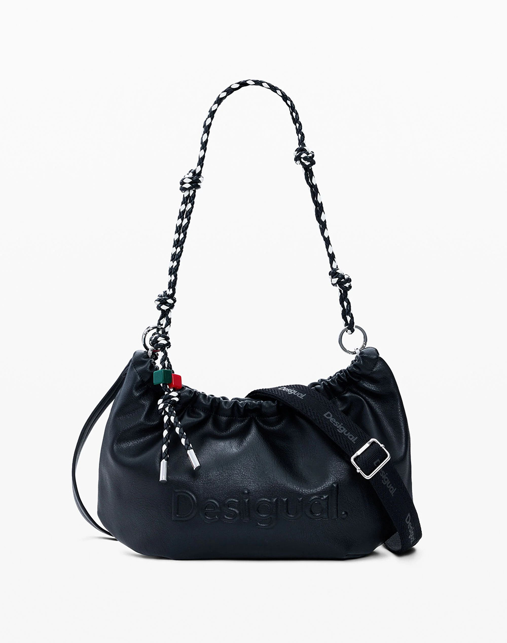 Desigual Bag_Half Logo Waverly Τσαντα Γυναικειο Γυναικα Αξεσουαρ Τσαντες Black Συνθετικο 26Saxp51 2000