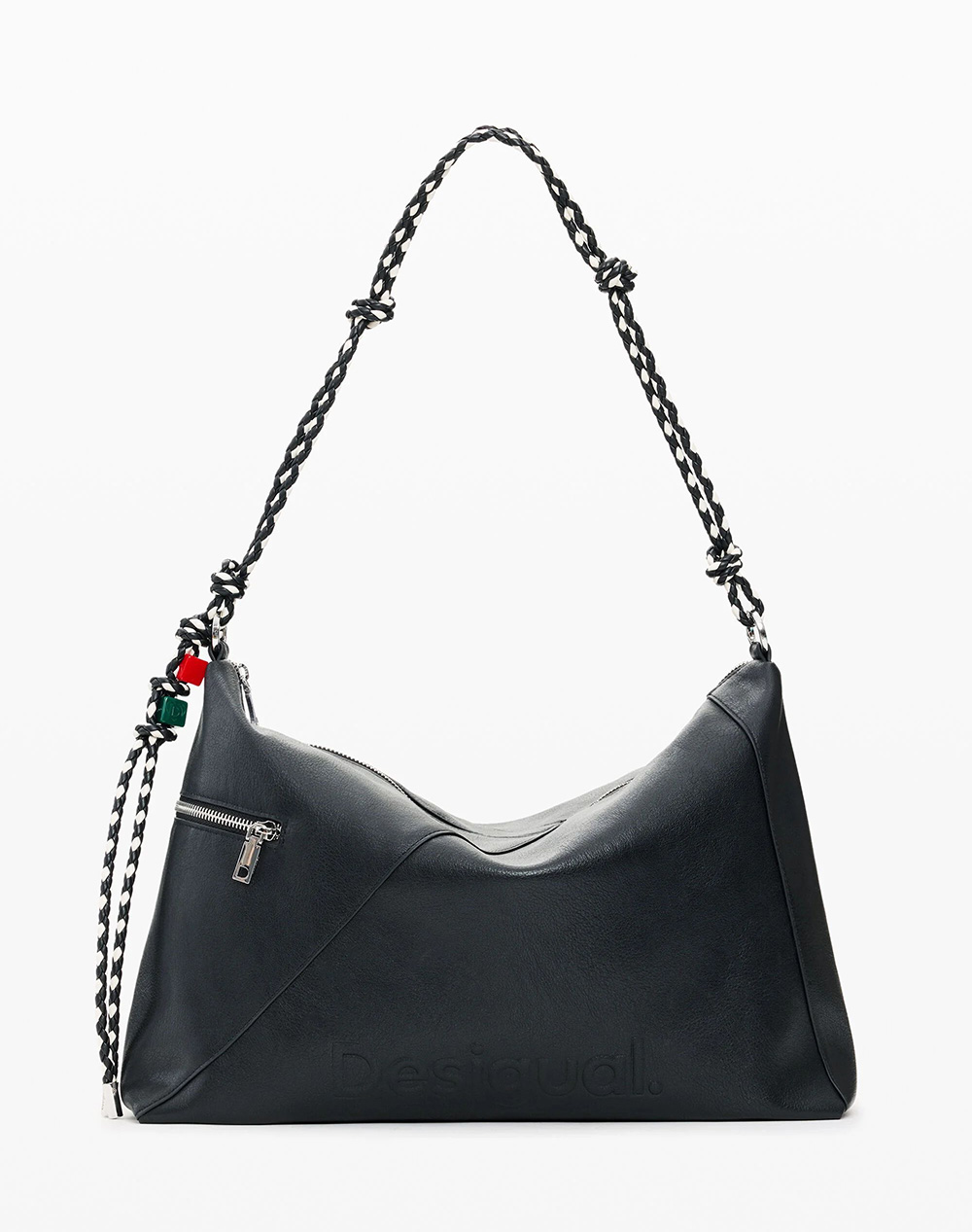 Desigual Bag_Half Logo Leiria 2.0 Τσαντα Γυναικειο Γυναικα Αξεσουαρ Τσαντες Black Συνθετικο 26Saxp66 2000