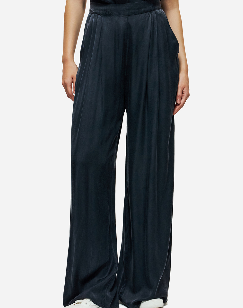 Dirty Laundry Wide Leg Pleated Pants Γυναικα Ρουχα Παντελονια Υφασματινα Darkblue Βισκοζσυνθετικο Dlwp000048 Vintage Blue