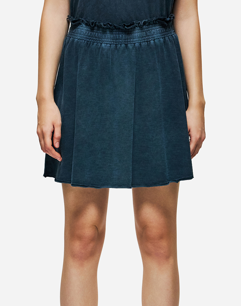 Dirty Laundry Mini Skirt With Raw Edges Γυναικα Ρουχα Φουστες Darkblue Βαμβακι Dlwsk000006 Vintage Blue