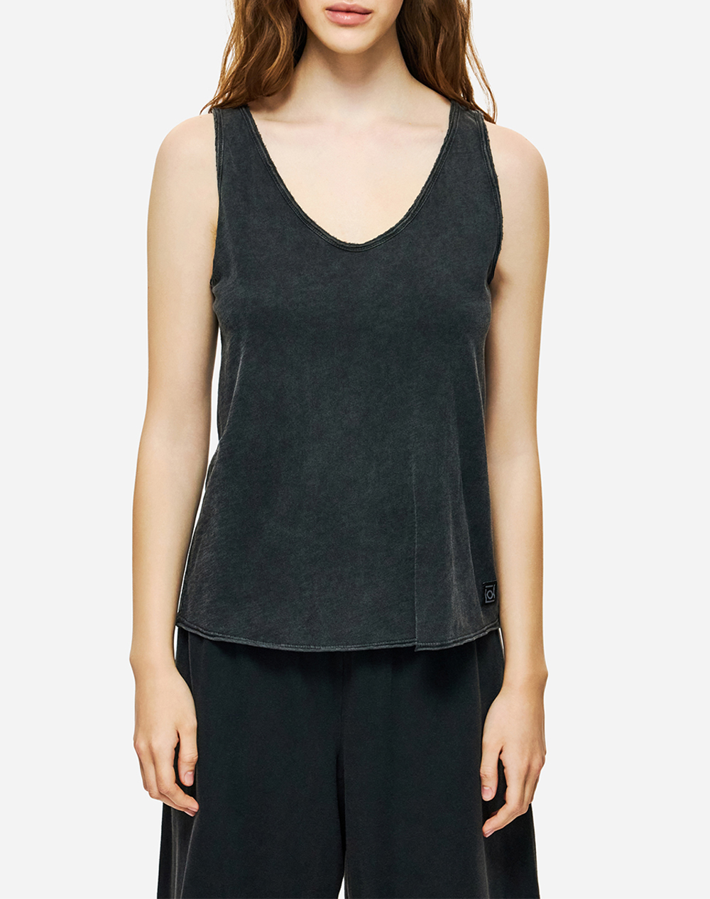 Dirty Laundry Tank Top Γυναικα Ρουχα Μπλουζες Τοπ/Κορμακια Jetblack Βαμβακι Dlwt000126 Vintage Black