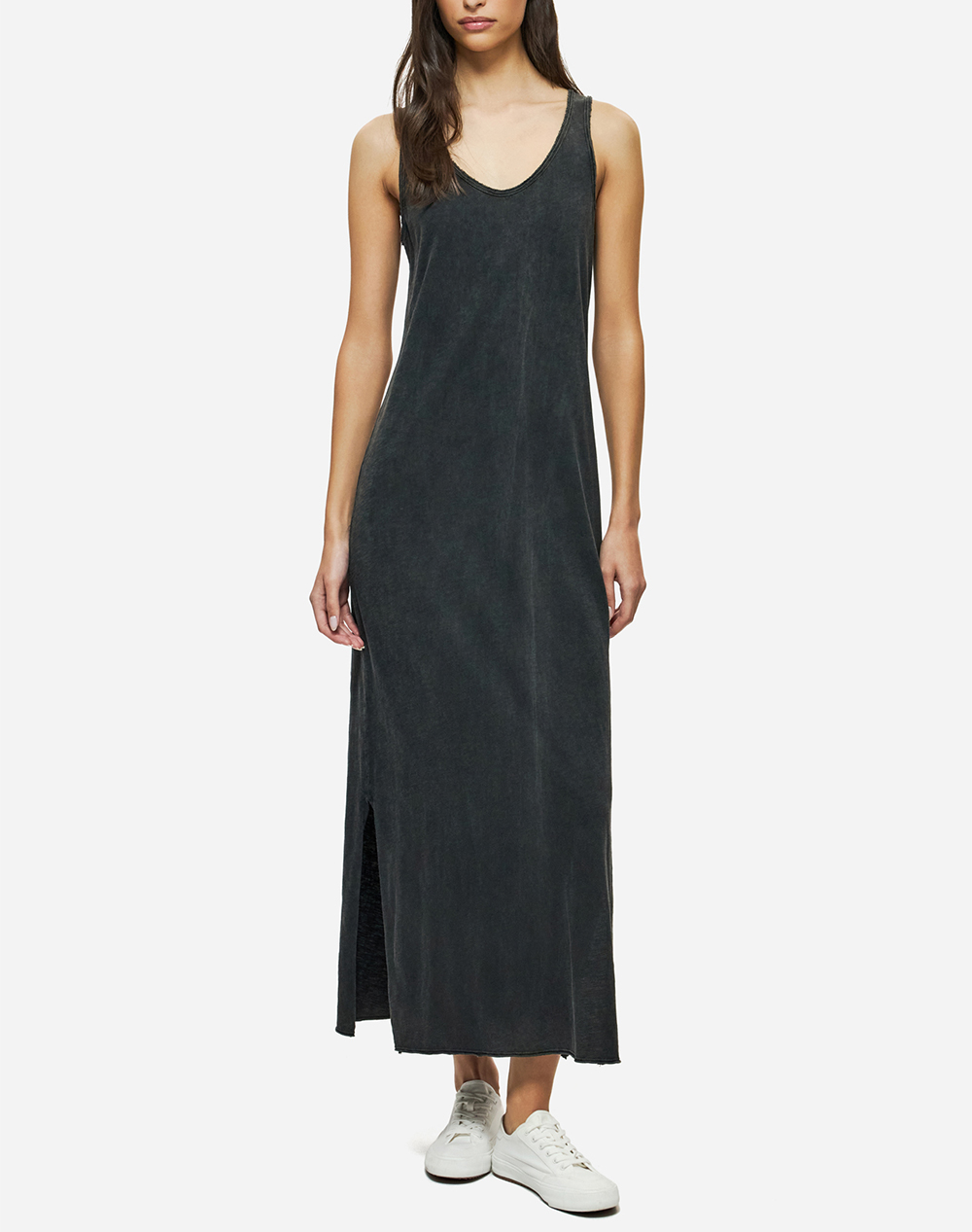 Dirty Laundry Maxi Tank Dress Γυναικα Ρουχα Φορεματα Jetblack Βαμβακι Dlwd000078 Vintage Black