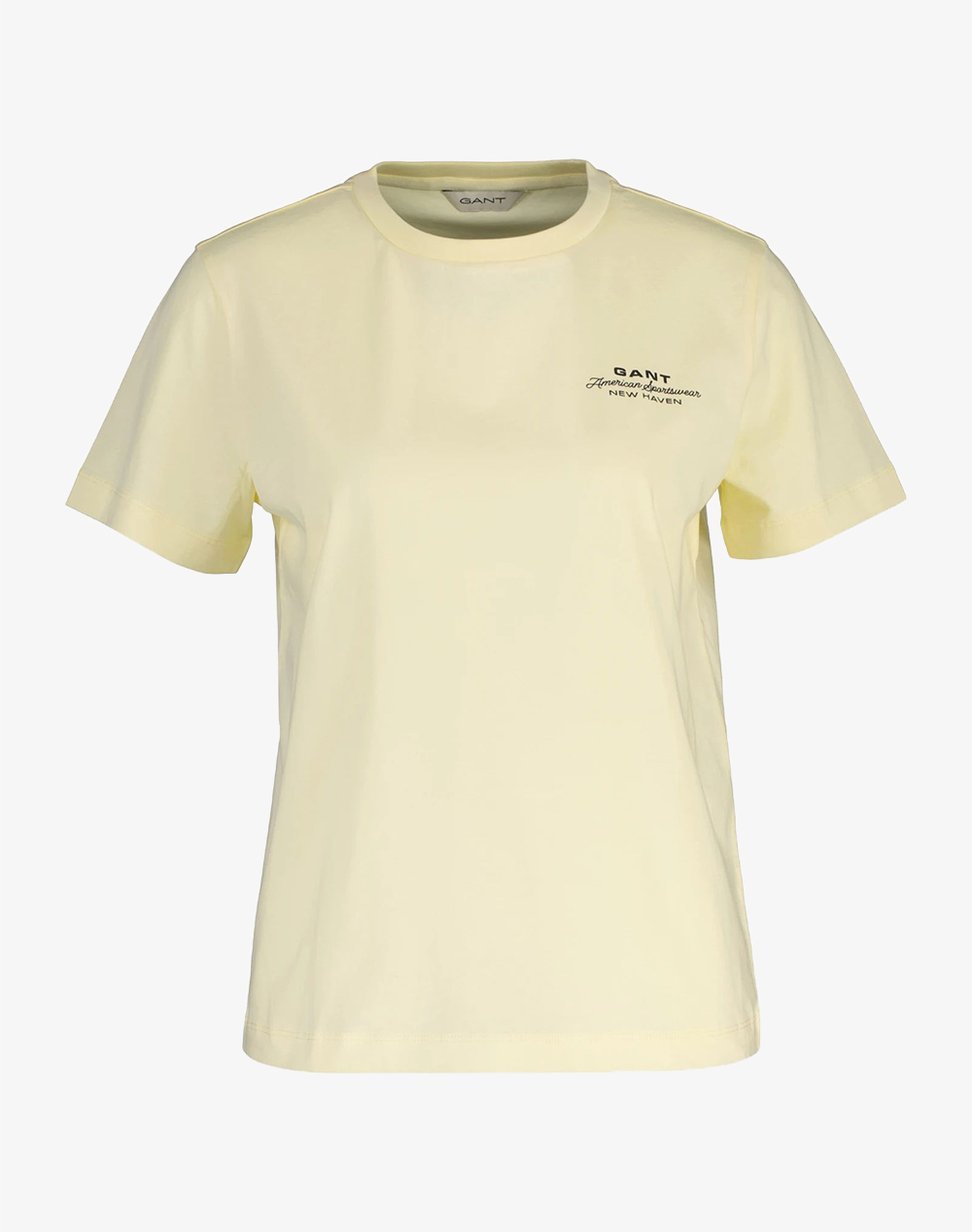 Gant Μπλουζα Κμ Reg Graphic Print Ss T Shirt Γυναικα Ρουχα Μπλουζες Τ Shirt Yellow Βαμβακι 3Gw4201487 713