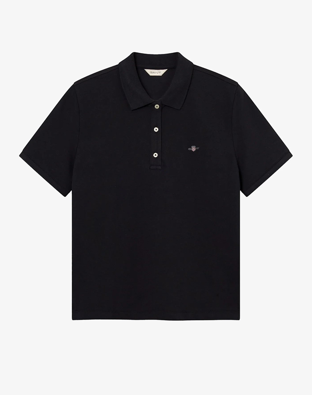 Gant Μπλουζα Κμ Reg Shield Ss Pique Polo Reg Shield Ss Pique Polo Γυναικα Ρουχα Μπλουζες Polo Black Βαμβακι 3Gw4201489 5