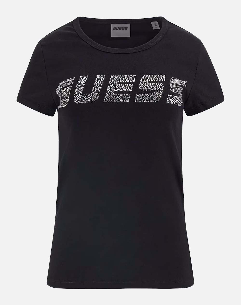 Guess New Kiara Ss T Shirt Μπλουζα Γυναικειο Γυναικα Ρουχα Μπλουζες Τ Shirt Black Βαμβακιμε Ελασταν V5Gi20J1314 Jblk