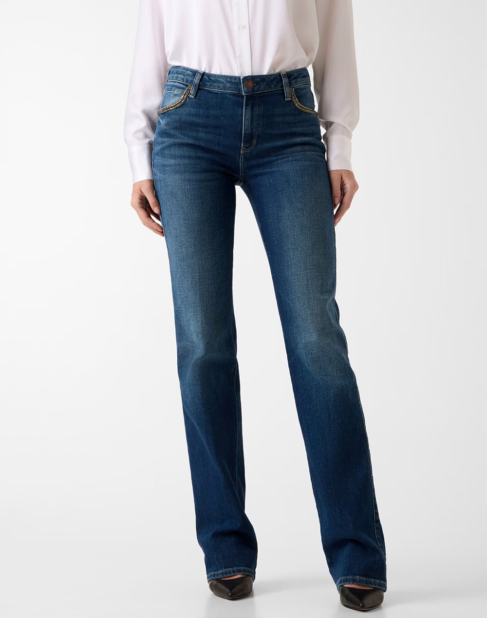 Guess Sexy Straight Παντελονι Γυναικειο Γυναικα Ρουχα Παντελονια Jean/5P/Cargo Denimblue Βαμβακιμε Ελαστανσυνθετικο W6Ra15D6883 Tpbe