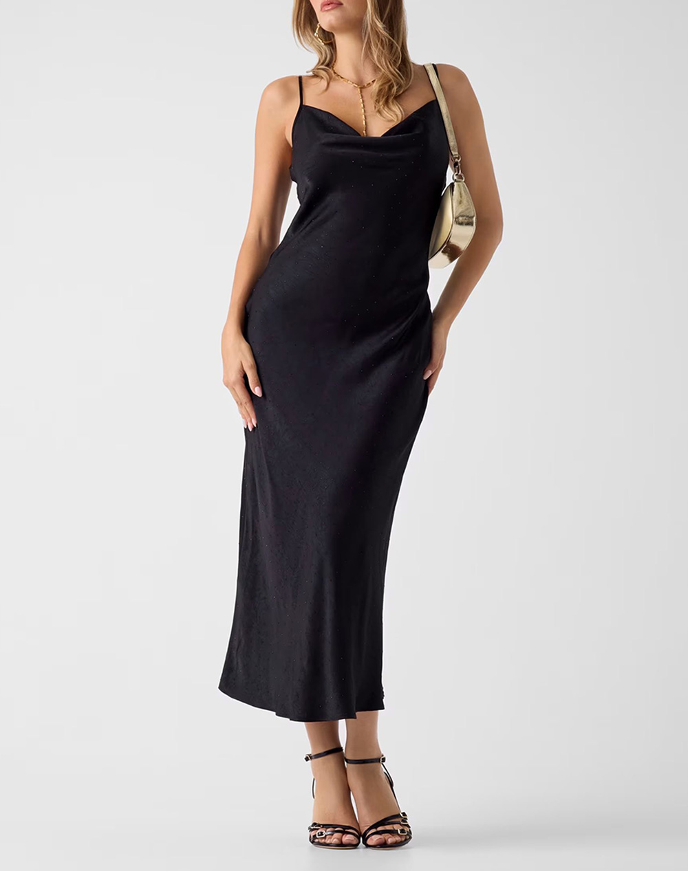 Guess New Akilina Rhinestones Dress Φορεμα Γυναικειο Γυναικα Ρουχα Φορεματα Black Συνθετικο W6Rk50Wj732 Jblk