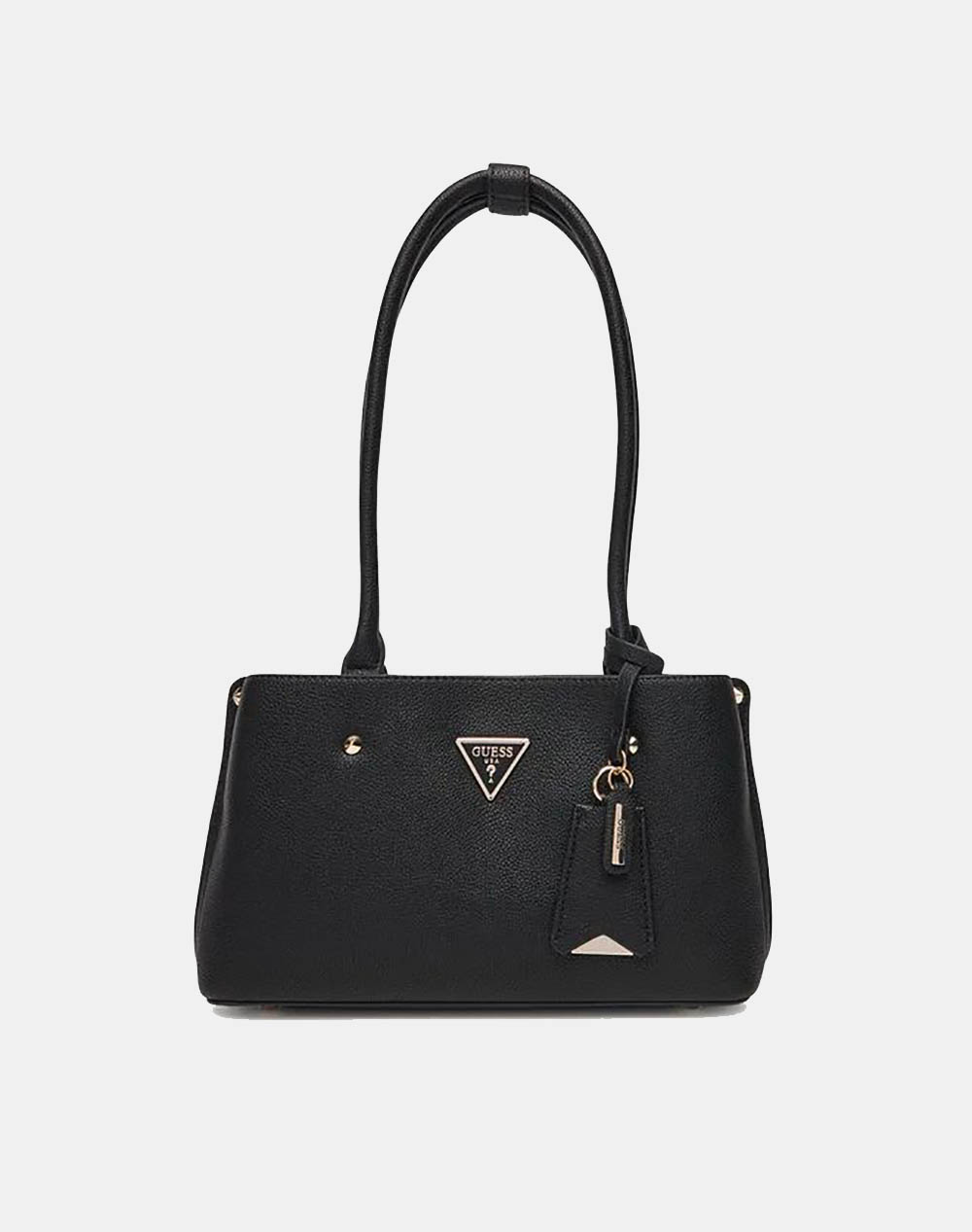 Guess Meridian Ii Shoulder Satchel Τσαντα Γυναικειο Γυναικα Αξεσουαρ Τσαντες Black Απομιμηση Δερματος Hwbg6974090 Bla - Koolfly