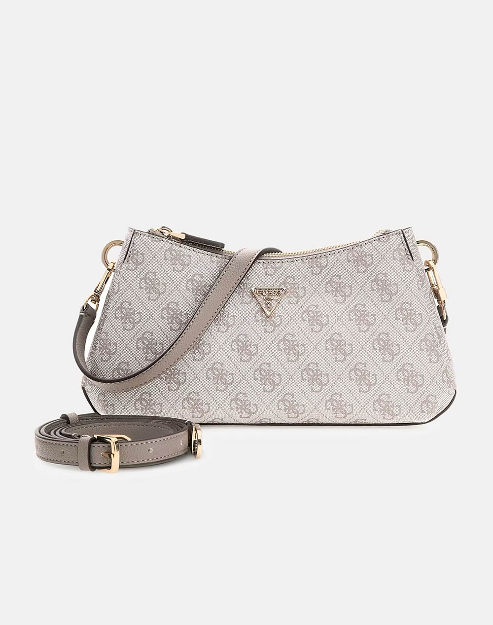 Guess Noelle Ii 3 Comp Shldr Xbody Τσαντα Γυναικειο Γυναικα Αξεσουαρ Τσαντες Ecru Απομιμηση Δερματος Hwbg9672730 Dko - Koolfly