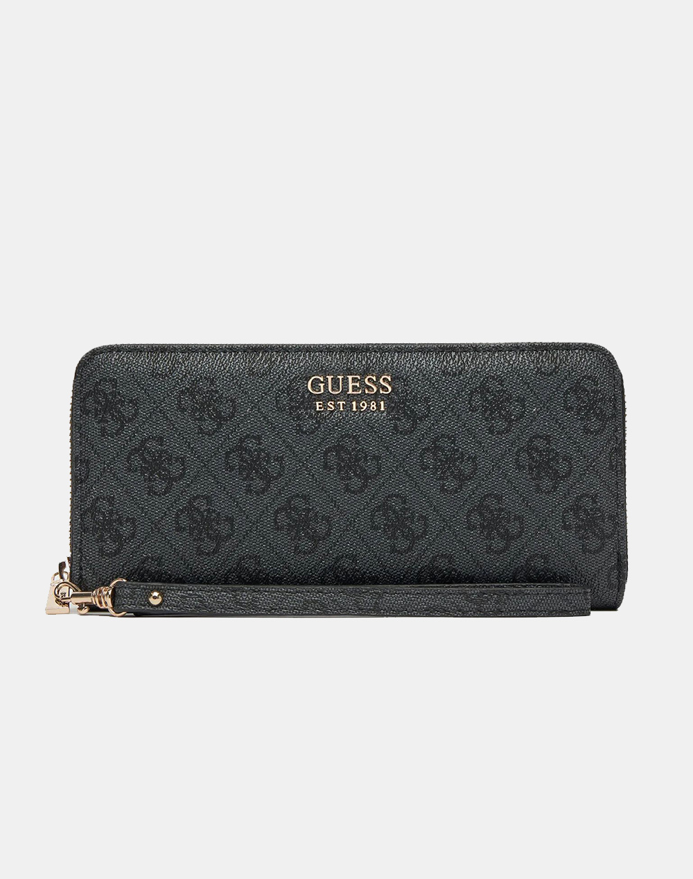 Guess Brenton Slg Lrg Zip Around Αξεσουαρ Γυναικειο Γυναικα Αξεσουαρ Πορτοφολια Gray Απομιμηση Δερματος Swlg9648146 Clo