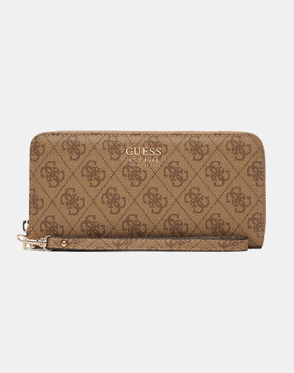 Guess Brenton Slg Lrg Zip Around Αξεσουαρ Γυναικειο Γυναικα Αξεσουαρ Πορτοφολια Sandybrown Απομιμηση Δερματος Swlg9648146 Ltl - Koolfly