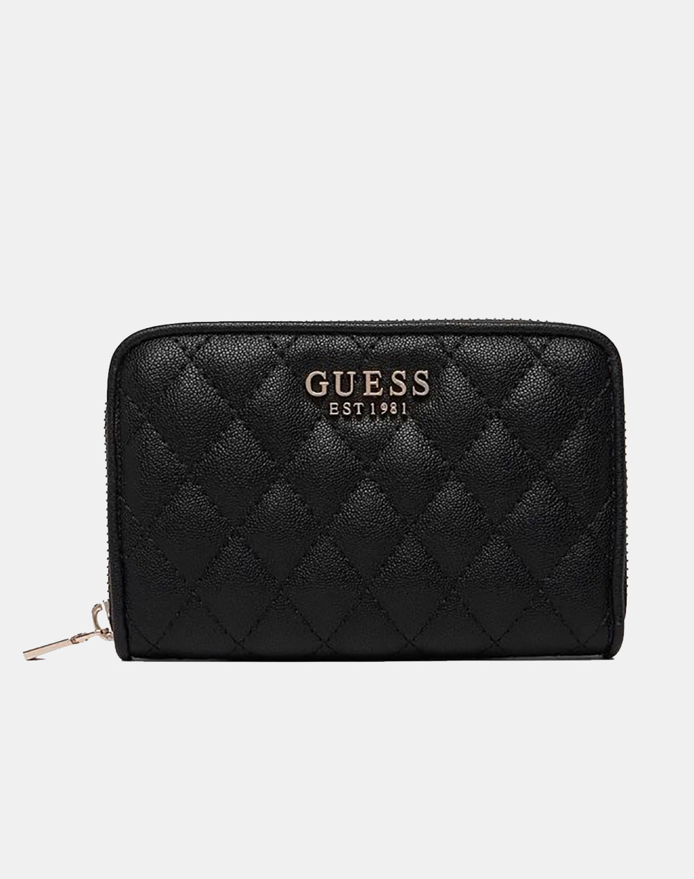 Guess Atabey Slg Medium Zip Around Πορτοφολι Γυναικειο Γυναικα Αξεσουαρ Πορτοφολια Black Δερματινη Swqg9894140 Bla - Koolfly