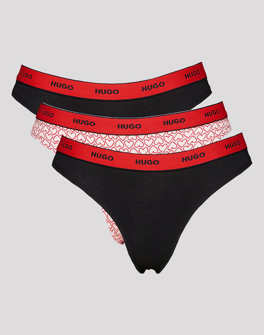 Hugo Triplet Thong Design 10272521 01 Γυναικα Εσωρουχα Σλιπ Σλιπ Mixed Βαμβακι,Με Ελασταν 50545703 695 695 - Koolfly