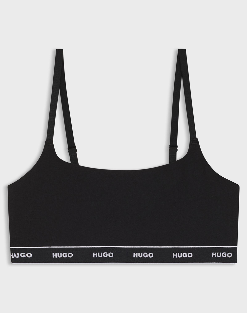 Hugo Twin Bralette Design 10272521 01 Γυναικα Εσωρουχα Σουτιεν Black Βαμβακιμε Ελασταν 50545712 972