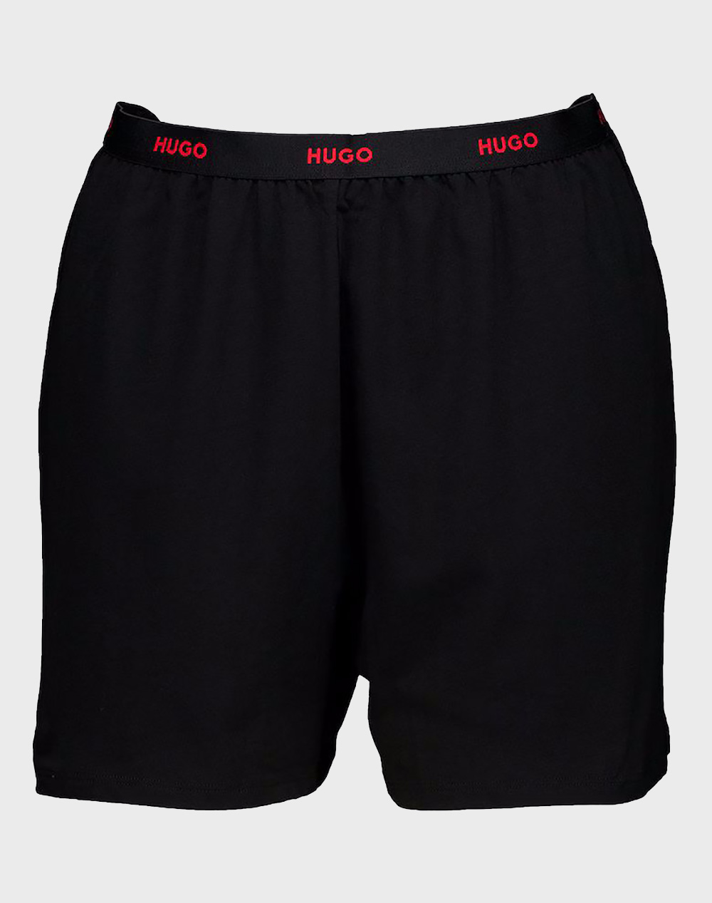 Hugo Hugo Id Shorts 10276976 01 Γυναικα Homewear Πιτζαμες Black Βαμβακιμε Ελασταν 50555600 001