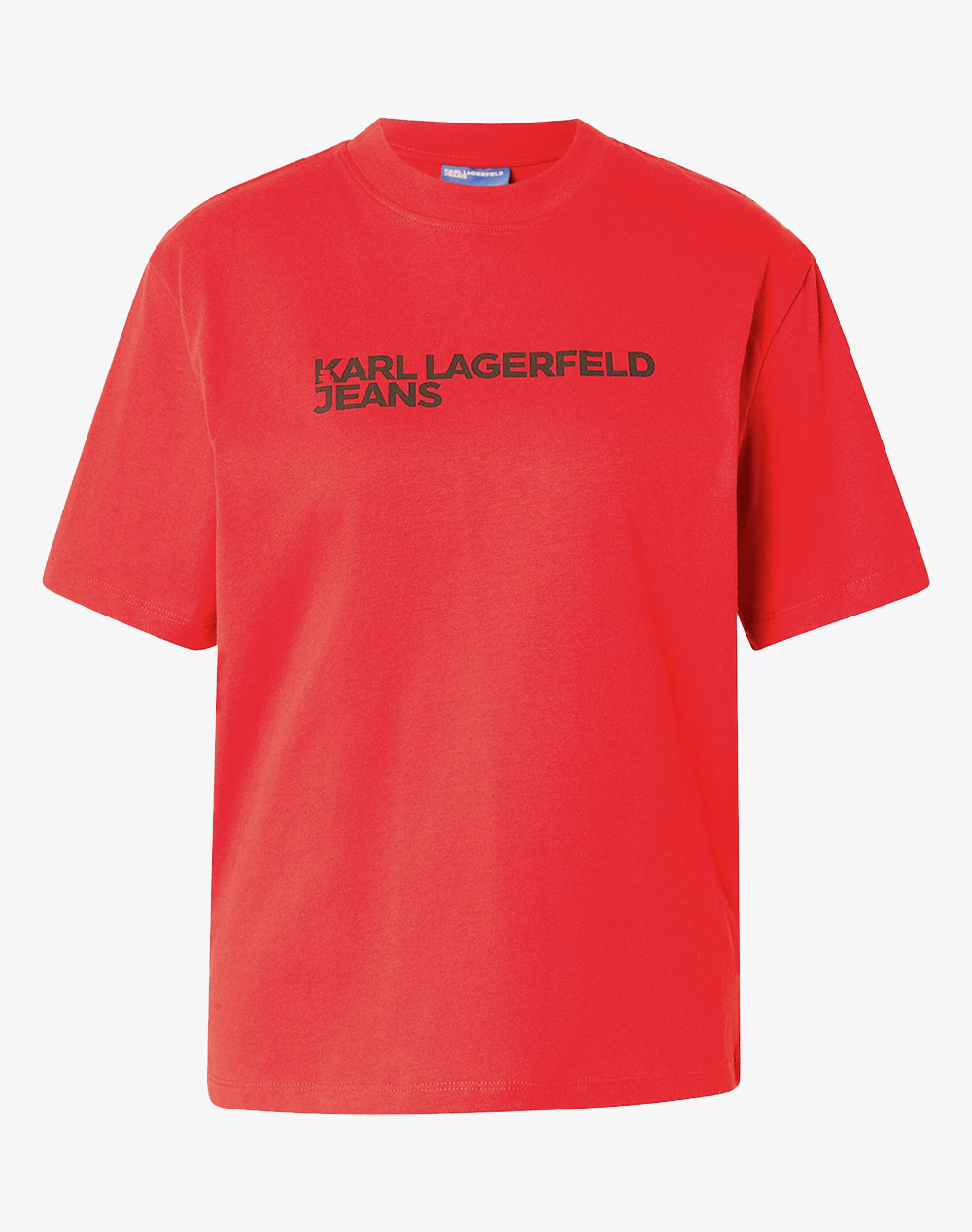 Karl Lagerfeld Jeans Klj Reg Ss Essential Tee Γυναικα Ρουχα Μπλουζες Τ Shirt Red Βαμβακι A1W17005 1Hc