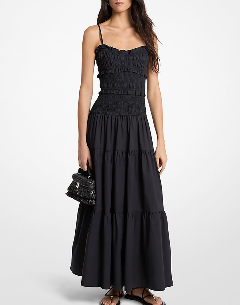 Michael Kors Ms683Bfklz Φορεμα Michael Michael Kors Γυναικα Ρουχα Φορεματα Black Βαμβακι Ms683Bfklz 001