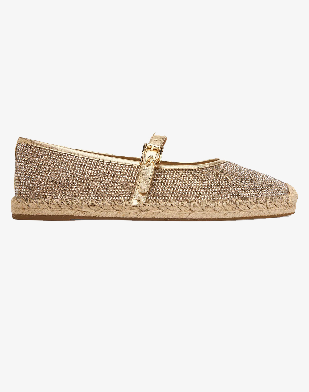 Michael Kors 40S6Lyfp3D Lynn Μπαλαρινα Michael Michael Kors Γυναικα Παπουτσια Εσπαντριγιες/Σανδαλια Gold Δερμαυφασμα 40S6Lyfp3D 740