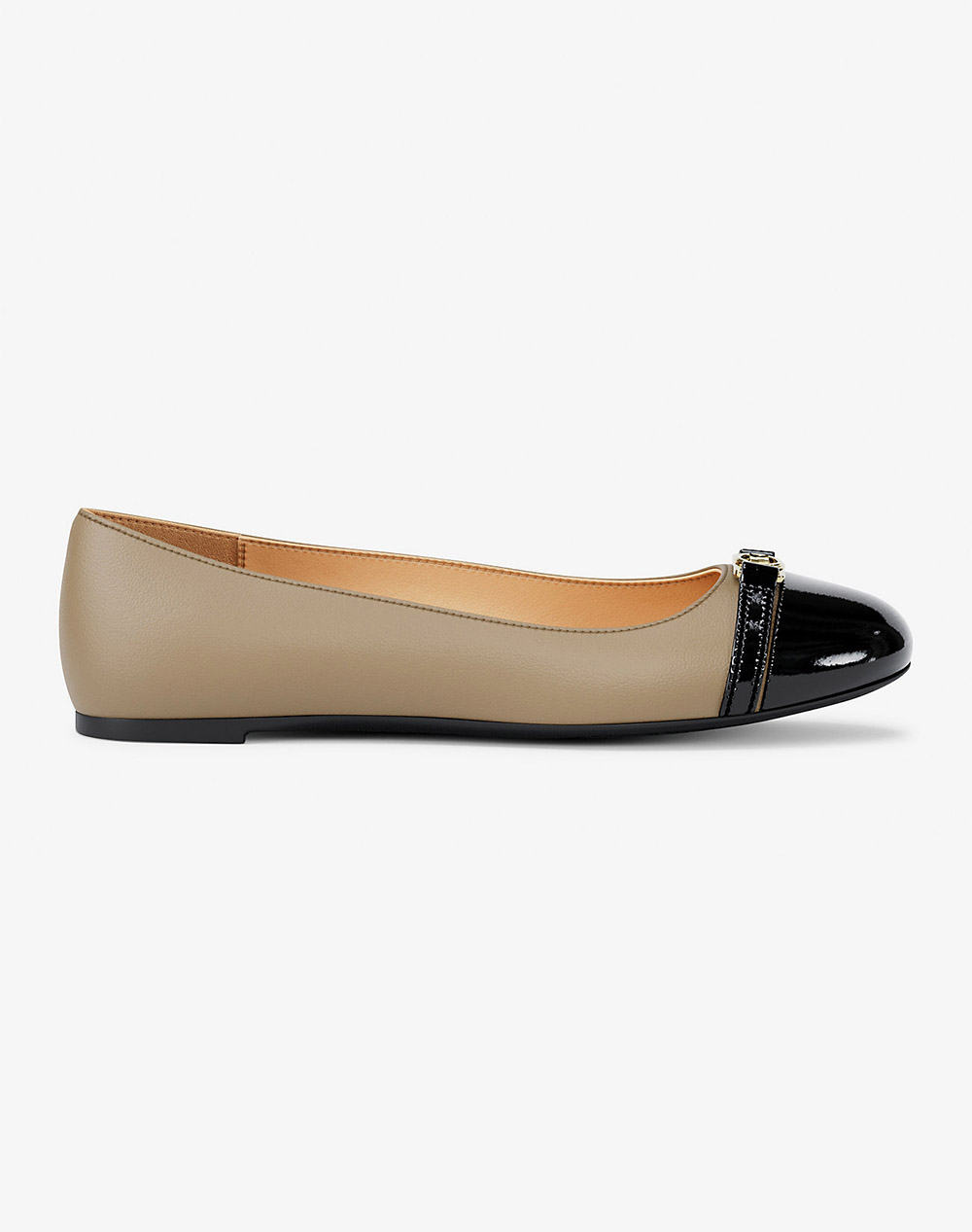 Michael Kors Flat Γυναικα Παπουτσια Μοκασινια/Μπαλαρινες Biege Δερμα 40F5Mafp1A 297