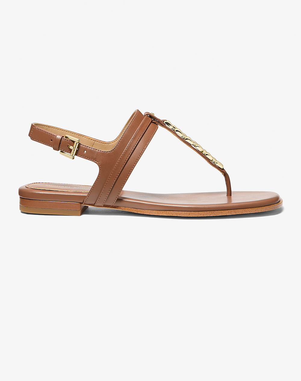 Michael Kors 40S6Mcfs1L Marcia Πεδιλα Michael Michael Kors Γυναικα Παπουτσια Εσπαντριγιες/Σανδαλια Cappuccino Δερμα 40S6Mcfs1L 230