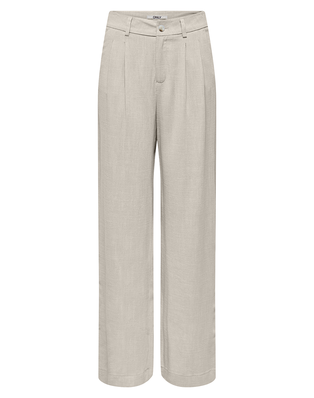Only Onlsiesta Mw Linen Bl Pleat Wide Pnt Γυναικα Ρουχα Παντελονια Υφασματινα Biege Βισκοζλινο 15367424 Moonbeam