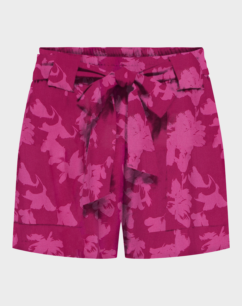 Only Onlnova Life Vis Talia Shorts Wvn Γυναικα Ρουχα Σορτς / Βερμουδες Σορτς Magenta Βισκοζ 15317850 Sangria730 Summer Jacquard