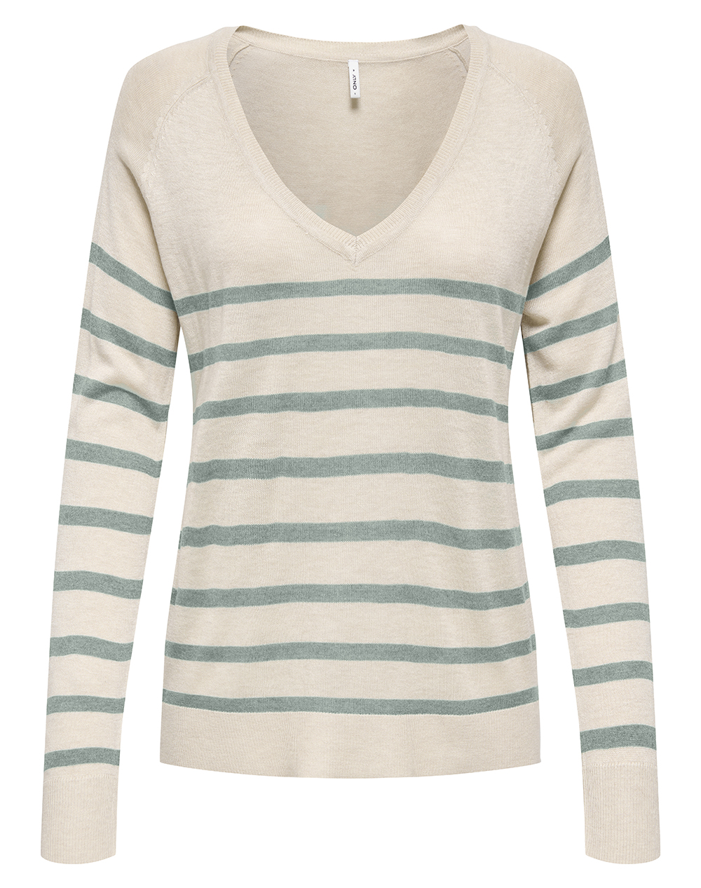 Only Onlvienna Ls Raglan V Neck Cc Knt Γυναικα Ρουχα Μπλουζες Πλεκτα Multi Βισκοζ,Συνθετικο 15363104 Oatmealjadeitemelange - Koolfly