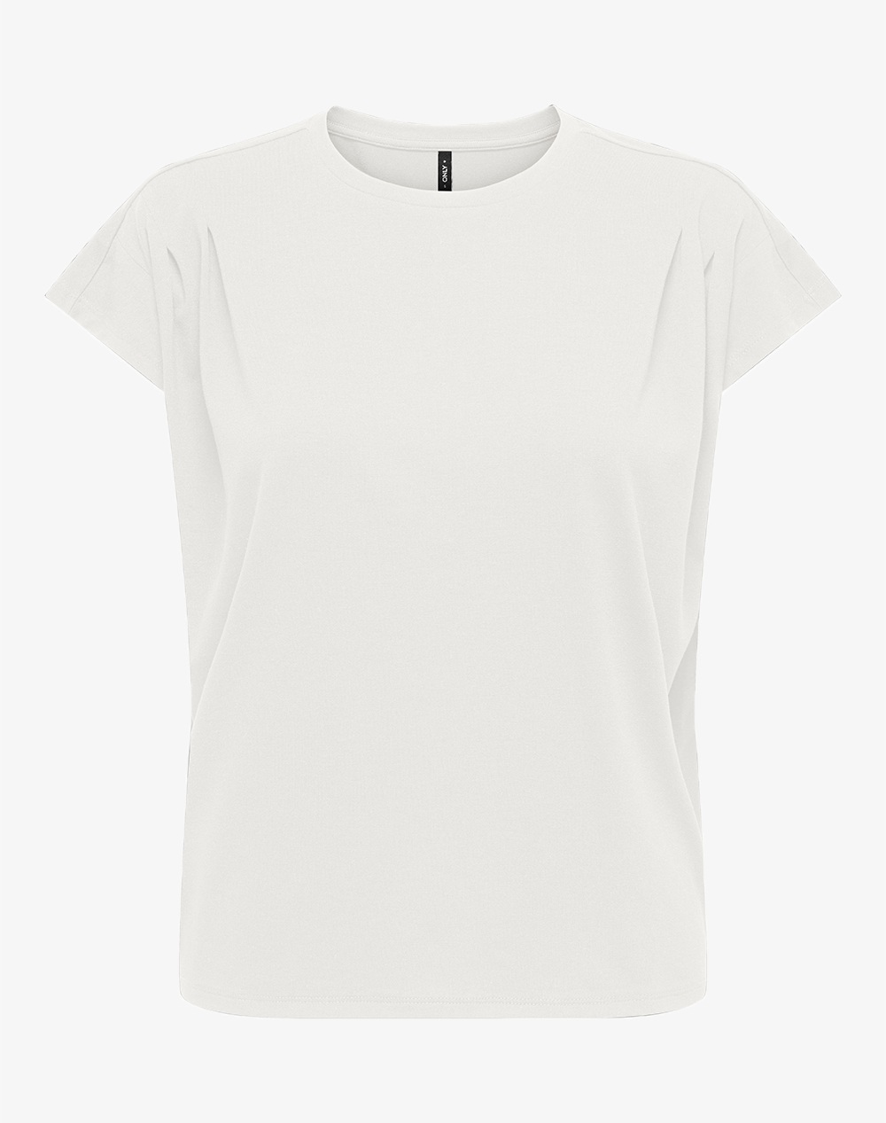 Only Onlelena S/S O Neck Top Jrs Γυναικα Ρουχα Μπλουζες Τ Shirt Offwhite Βισκοζ,Με Ελασταν,Συνθετικο 15368453 Cloud Dancer - Koolfly
