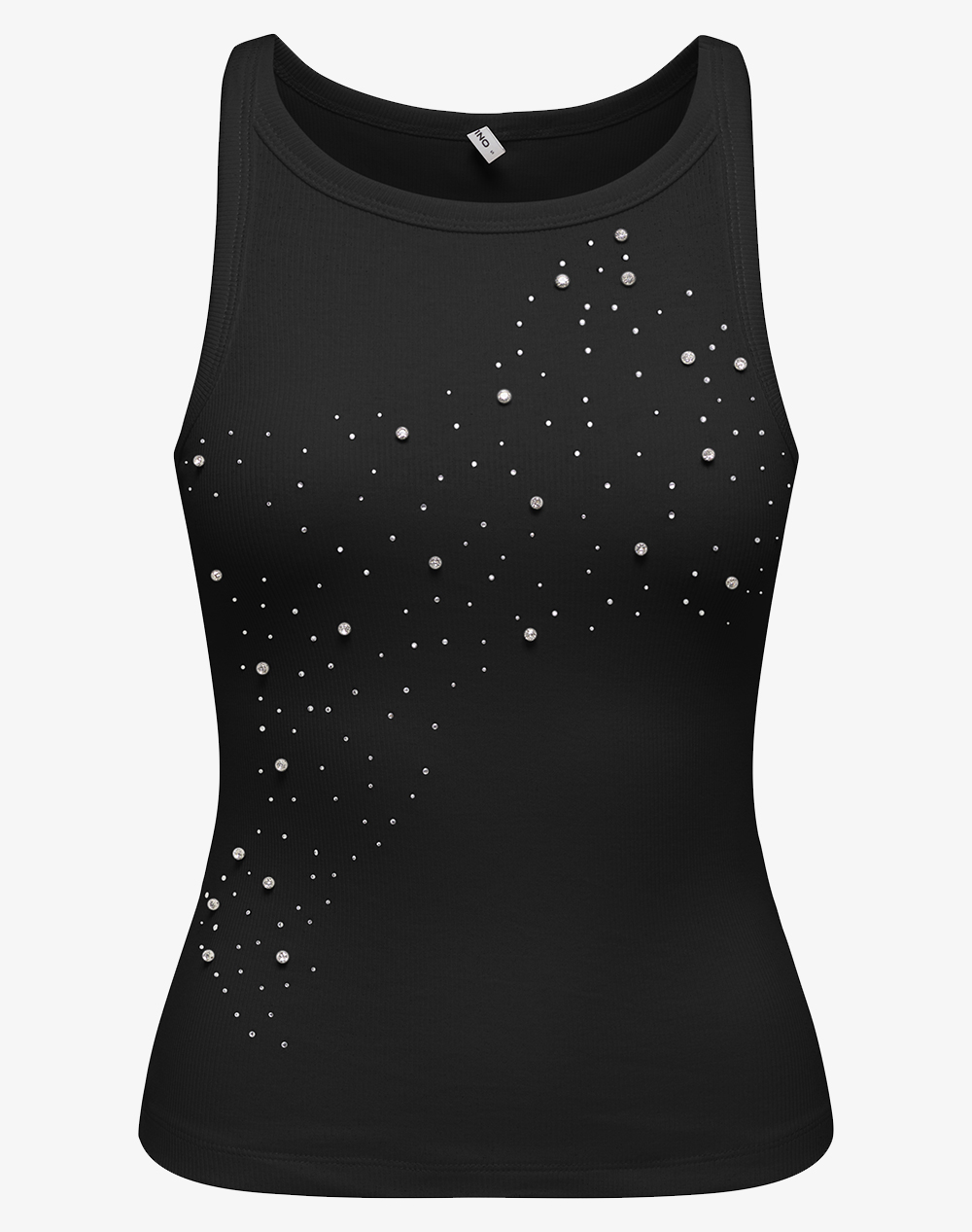 Only Onlfiliz S/L Stone Tank Top Box Jrs Γυναικα Ρουχα Μπλουζες Τοπ/Κορμακια Black Βαμβακι,Με Ελασταν 15368917 Blackmixstonechest - Koolfly