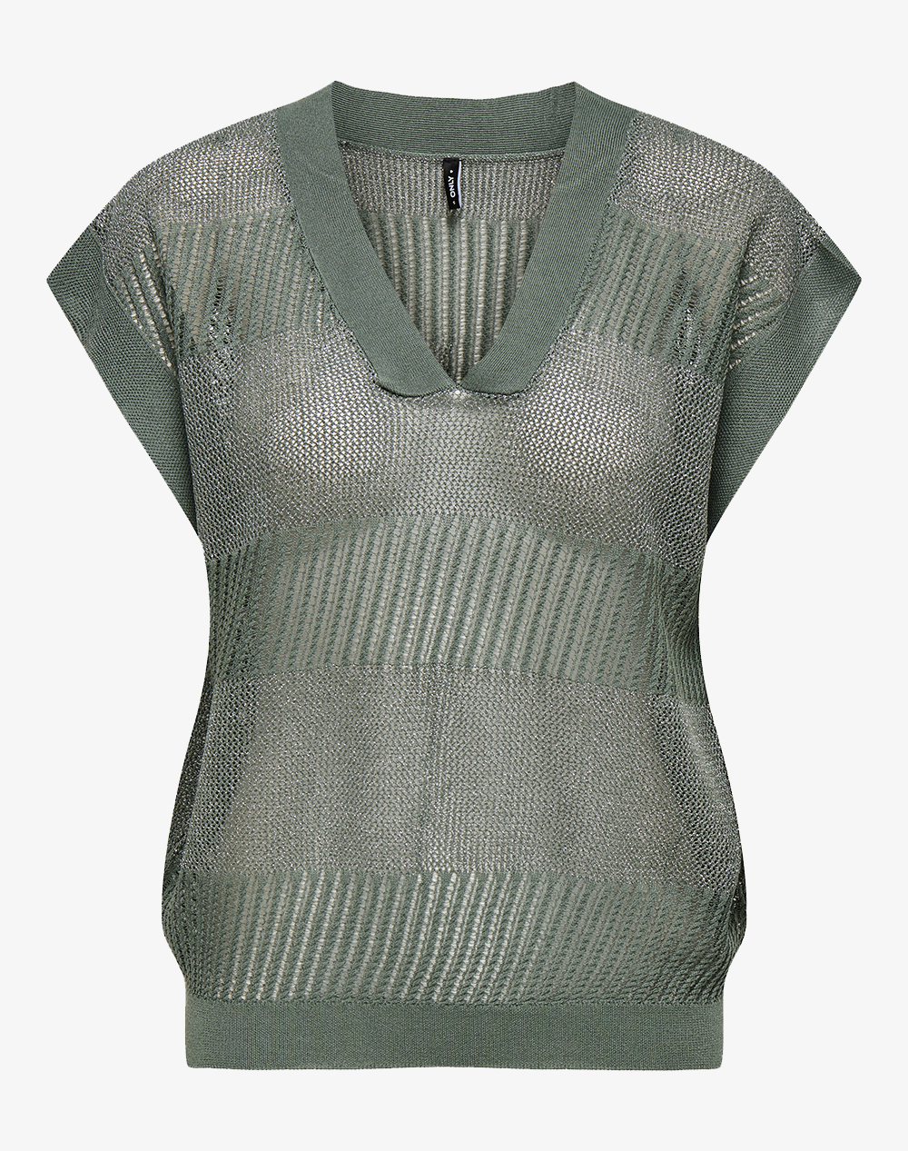 Only Onlnoelle Ss Structure Glitter Vneck Knt Γυναικα Ρουχα Μπλουζες Πλεκτα Darkgreen Βισκοζ,Συνθετικο 15364908 Laurel Wreathsilverglitter - Koolfly