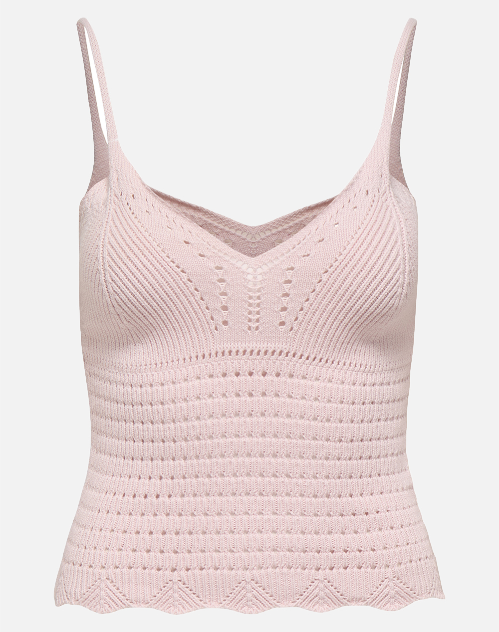 Only Onllison Sl Top Knt Γυναικα Ρουχα Μπλουζες Τοπ/Κορμακια Lightpink Βαμβακισυνθετικο 15369248 Pale Lilac