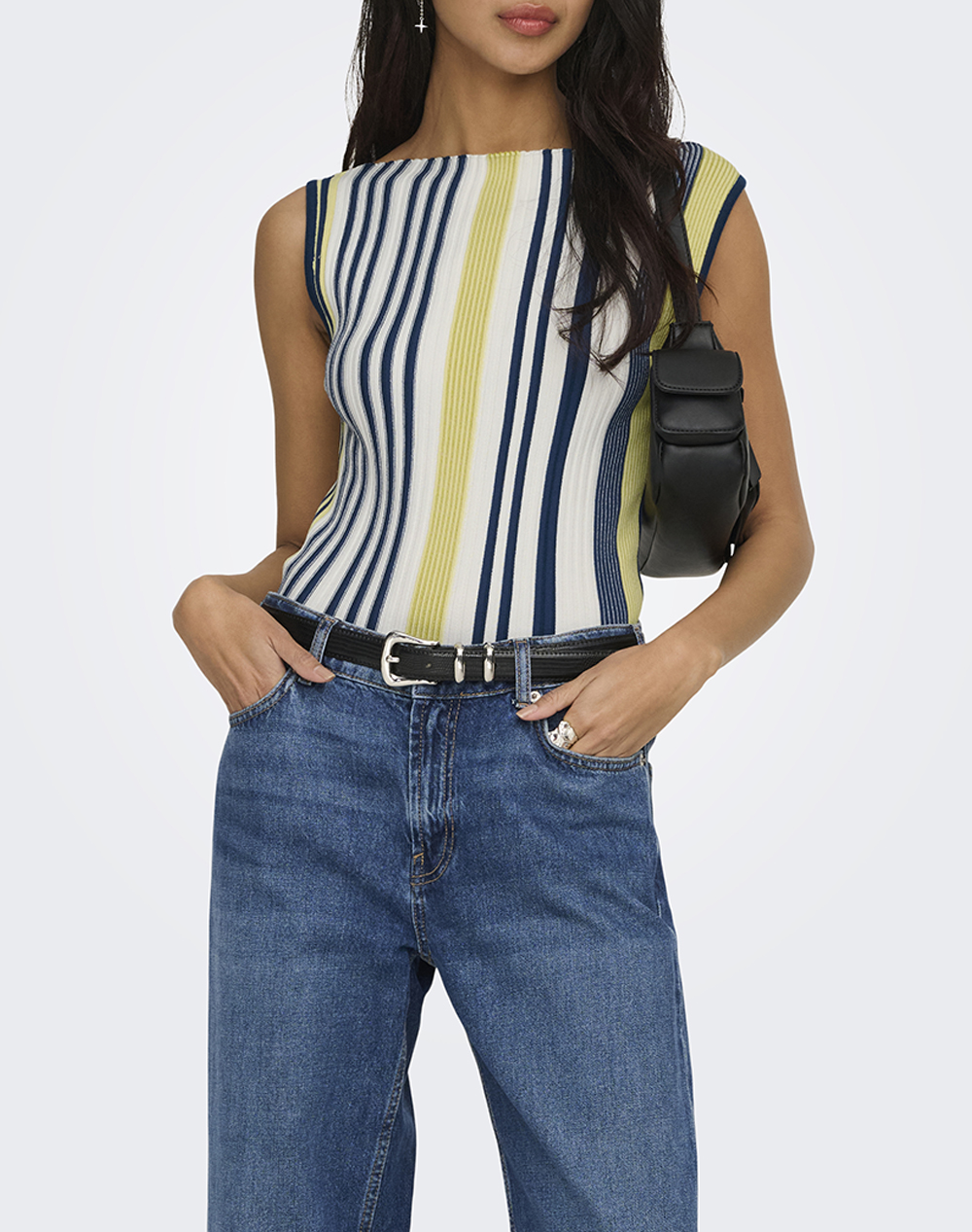 Only Onlcoralie Life Sl Stri Boatneck Knt Sud Γυναικα Ρουχα Μπλουζες Τοπ/Κορμακια Multi Βισκοζσυνθετικο 15367392 Cloud Dancerposeidonpalebananaant