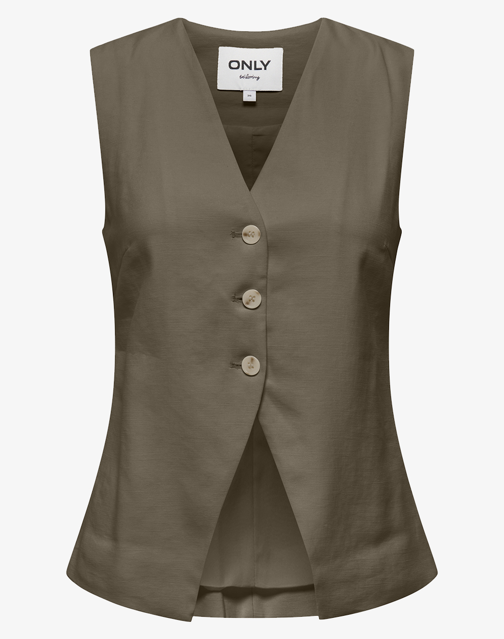 Only Onltila Life S/L Waistcoat Tlr Γυναικα Ρουχα Μπλουζες Τοπ/Κορμακια Darkgray Βισκοζσυνθετικο 15367399 Stone Gray