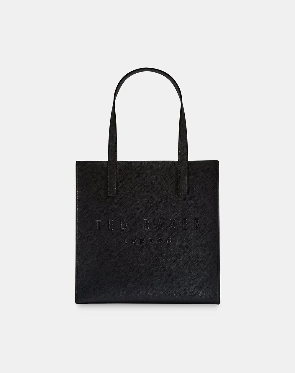 Ted Baker Soocon Crosshatch Large Icon Bag Γυναικα Αξεσουαρ Τσαντες Black Απομιμηση Δερματος 283998 Black