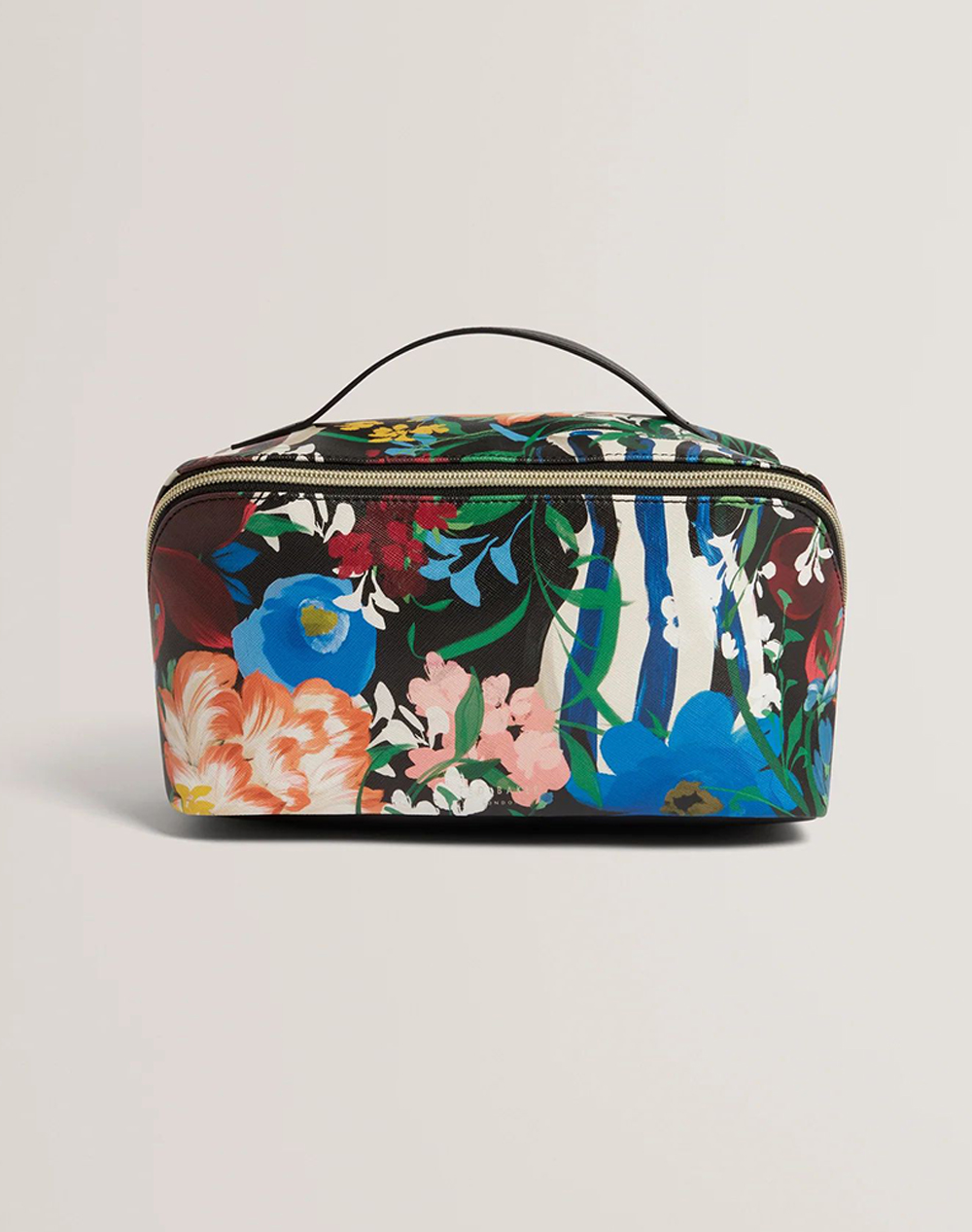 Ted Baker Bousina Bouquet Printed Zipped Washbag Γυναικα Αξεσουαρ Τσαντες Multi Απομιμηση Δερματος 284125 Multicol