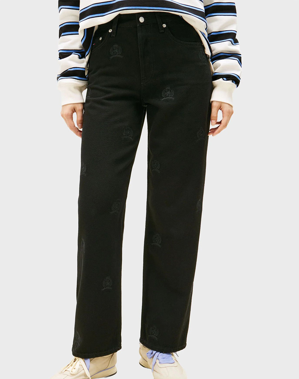 Tommy Jeans Layla Hr Slim Str Cr Cbf Ei6085 Γυναικα Ρουχα Παντελονια Jean/5P/Cargo Denimblack Βαμβακισυνθετικο Dw0Dw22731 1Bz32
