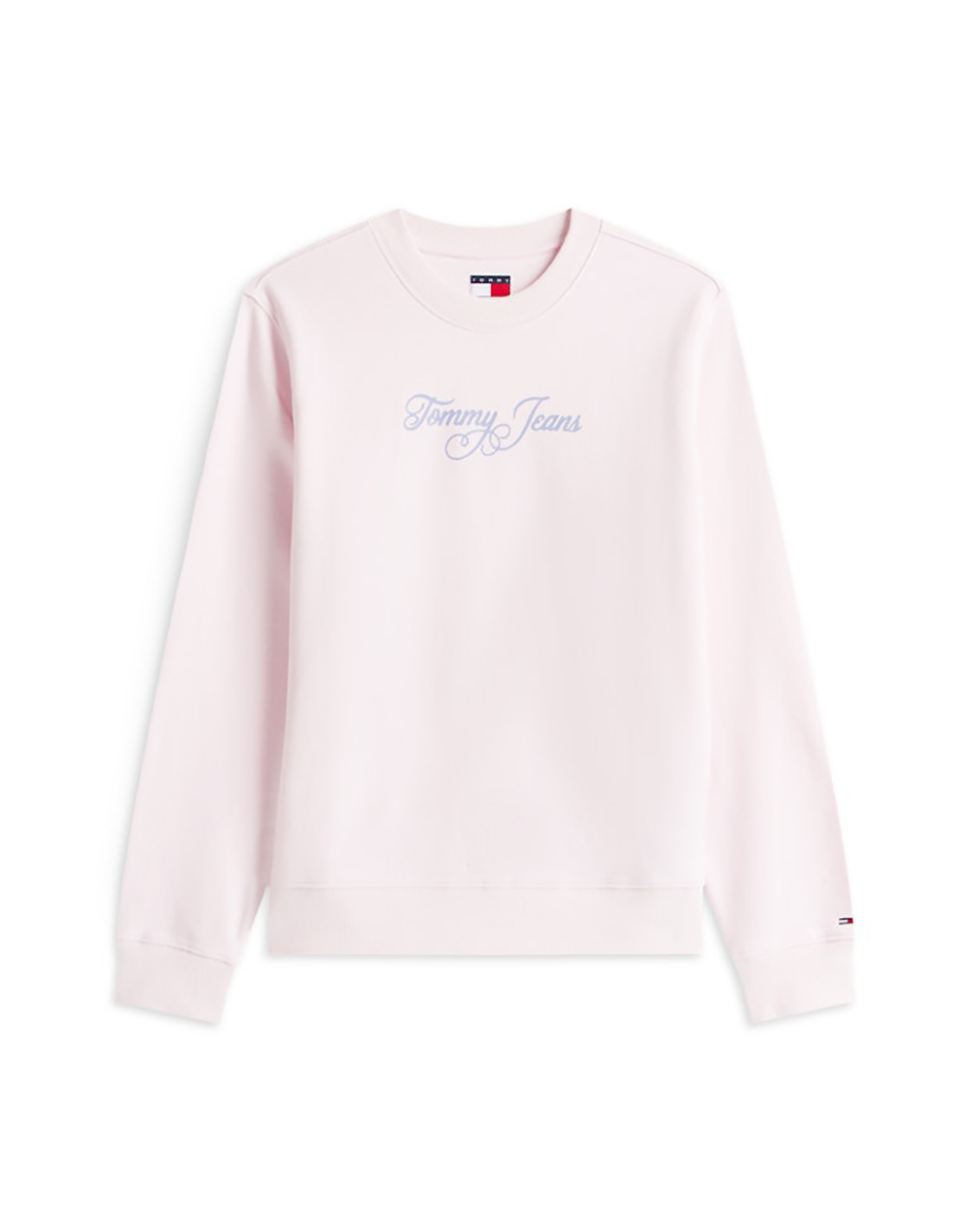 Tommy Jeans Tjw Reg Ess Logo 1 Crew Ext Γυναικα Ρουχα Μπλουζες Φουτερ Lightpink Βαμβακι Dw0dw21922 Tog - Koolfly