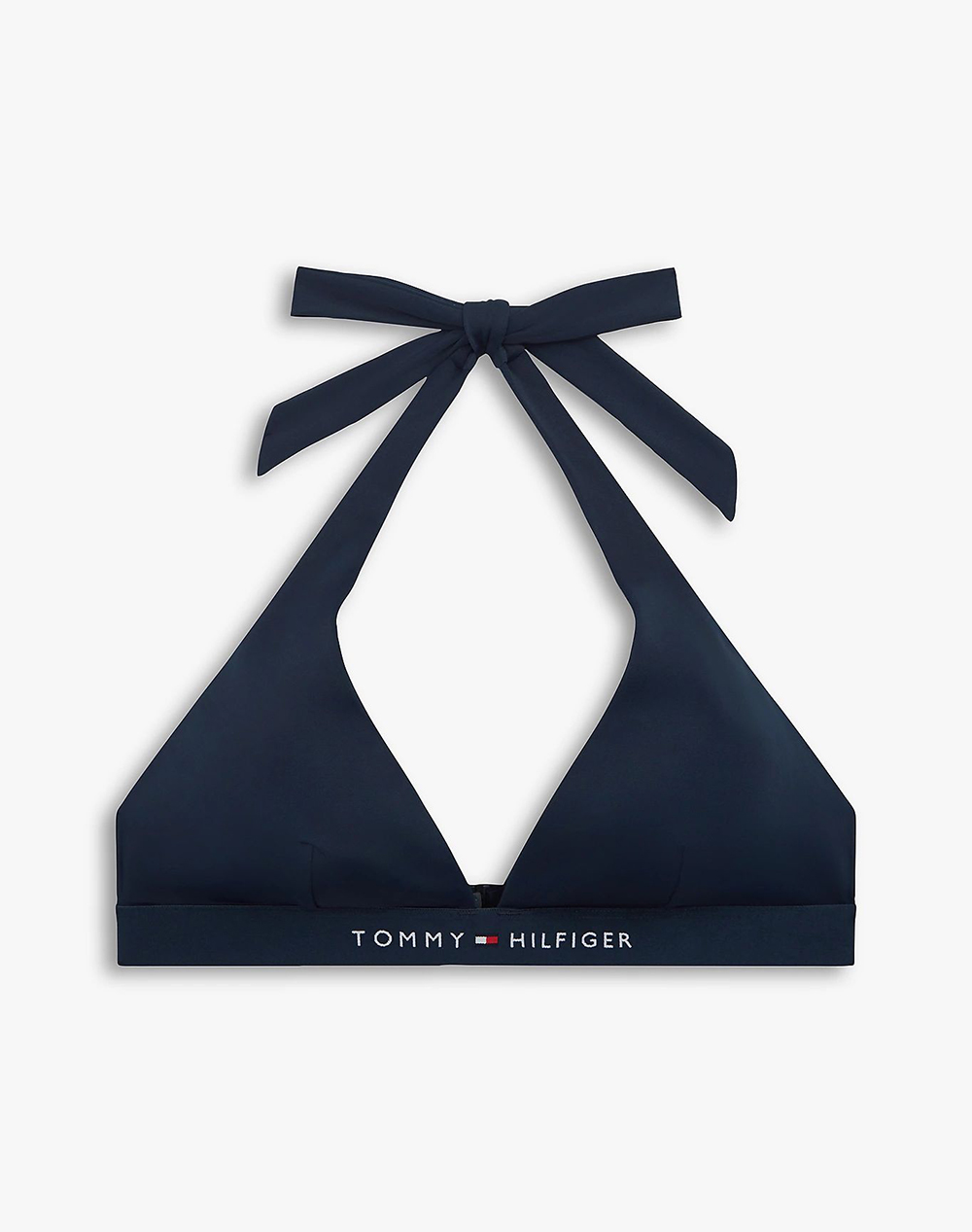 Tommy Hilfiger Halter Rp Γυναικα Ρουχα Μαγιο Μαγιο Σουτιεν Darkblue Με Ελασταν,Συνθετικο Uw0uw06358 C1g - Koolfly