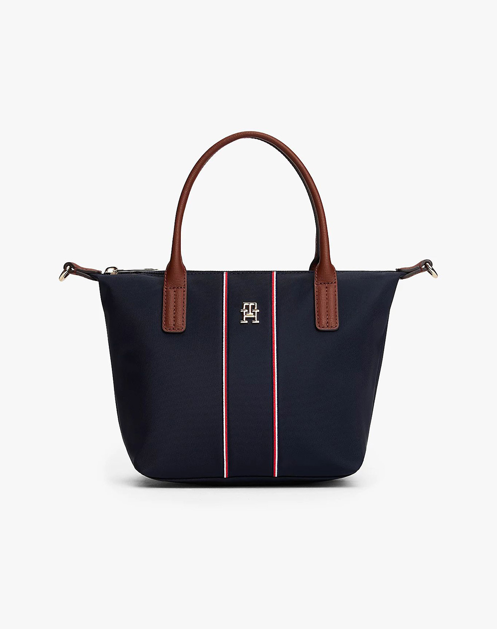 Tommy Hilfiger Popette Mini Tote Corp Γυναικα Αξεσουαρ Τσαντες Darkblue Συνθετικο Aw0Aw17707 0Gy