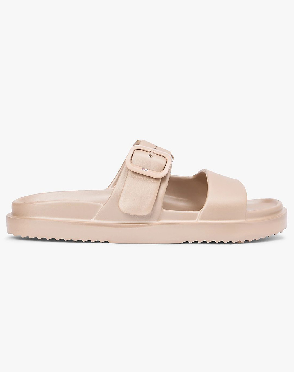 Tommy Hilfiger Th Double Strap Sandal Pearl Γυναικα Παπουτσια Εσπαντριγιες/Σανδαλια Ivory Συνθετικο Fw0Fw09114 0Ht